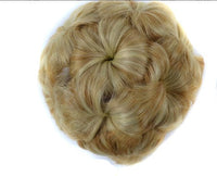 Flower-shaped Hair Clip with Hair Extension – Fiora-Blonde-State of Style
