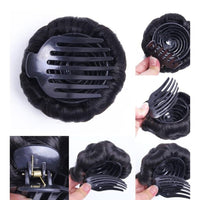 Flower-shaped Hair Clip with Hair Extension – Fiora-Maro-State of Style