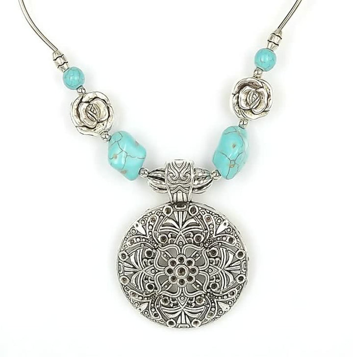 FlowerChain | Elegant & Stylish Women's Necklace-Silver-State of Style
