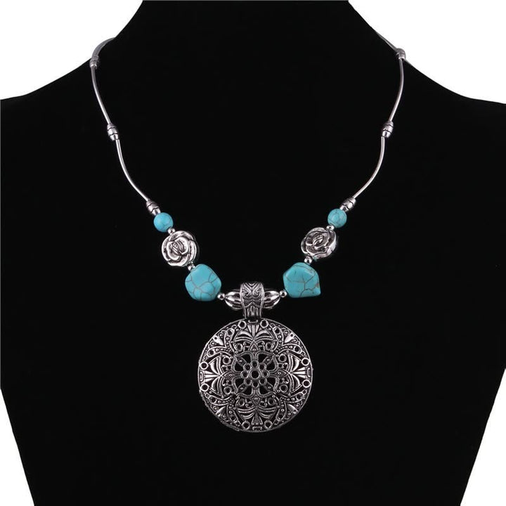 FlowerChain | Elegant & Stylish Women's Necklace-Silver-State of Style