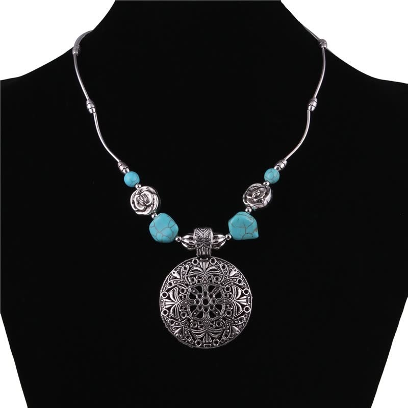FlowerChain | Elegant & Stylish Women's Necklace-Silver-State of Style