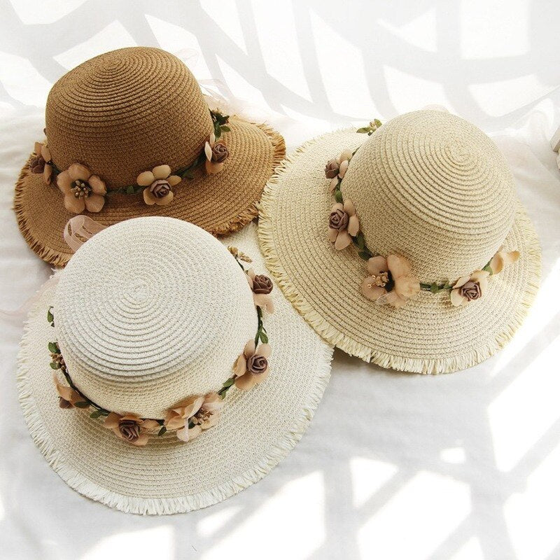 FloweryHat | Stylish & Protective Sun Hat for Women-Apricot-State of Style
