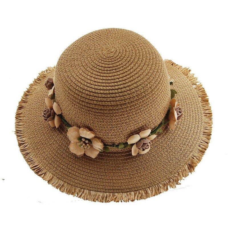 FloweryHat | Stylish & Protective Sun Hat for Women-Apricot-State of Style