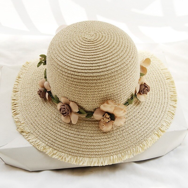 FloweryHat | Stylish & Protective Sun Hat for Women-Apricot-State of Style