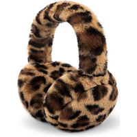 Fluffy Foldable Faux Fur Winter Ear Warmers - FauxSnugs-Leopard-State of Style