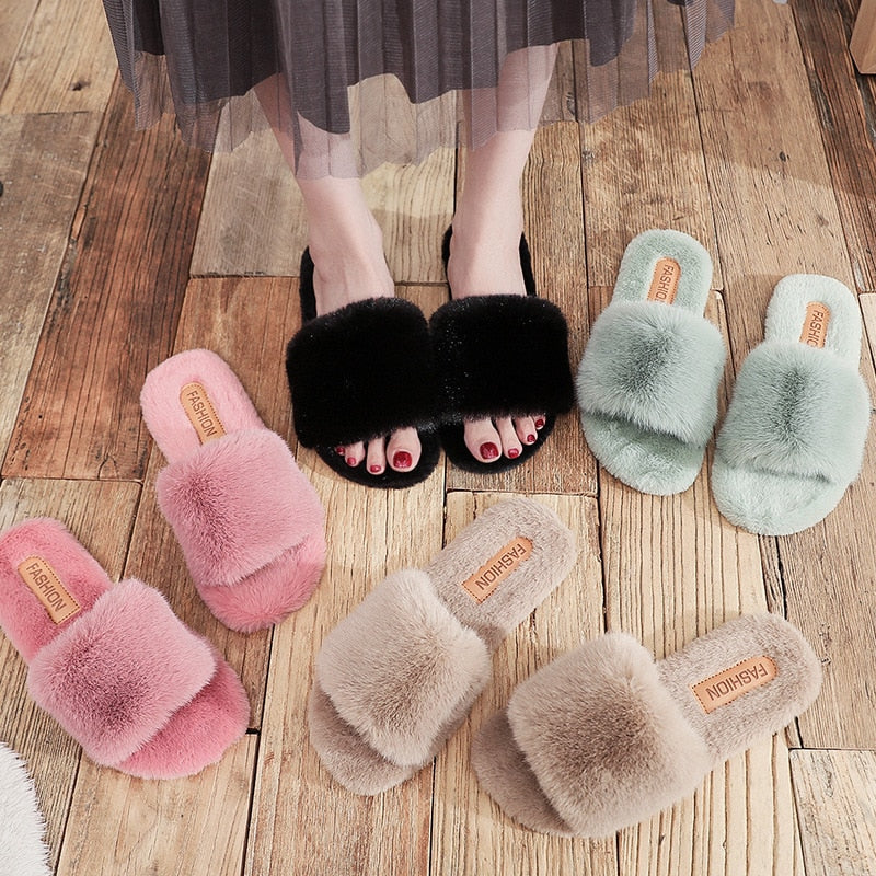 Fluffy Slippers | Soft, Warm & Comfortable-Brown-5.0-State of Style