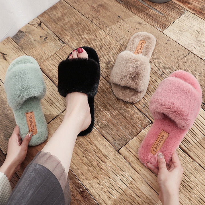 Fluffy Slippers | Soft, Warm & Comfortable-Brown-5.0-State of Style