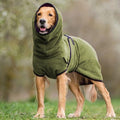 Fluffyheaven Liam Pet Bathrobe – Soft, Absorbent & Comfortable-Green-S-State of Style
