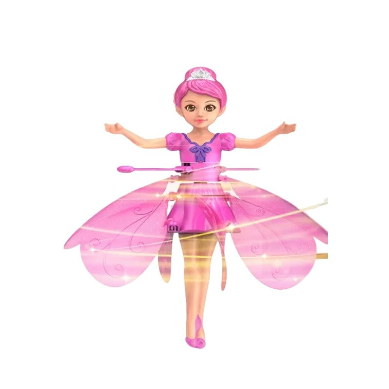 FLYING POP WITH LIGHT - DANCE SIMULATION & GESTURE CONTROL - MAGICAL FLYING TOY FOR CHILDREN-Purple-State of Style