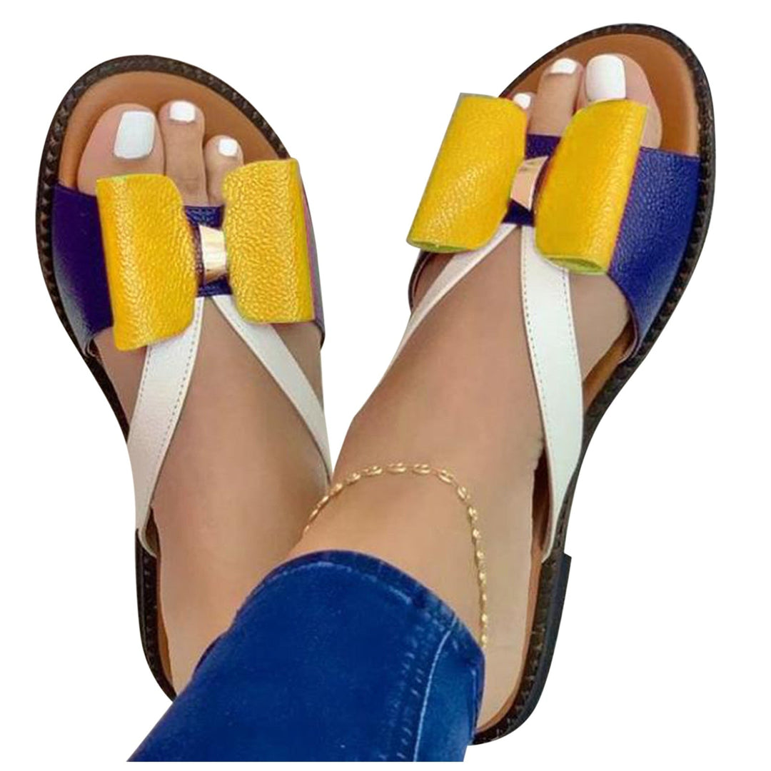 FlySlide | Cozy Butterfly Design Slippers-Yellow-4.5-State of Style