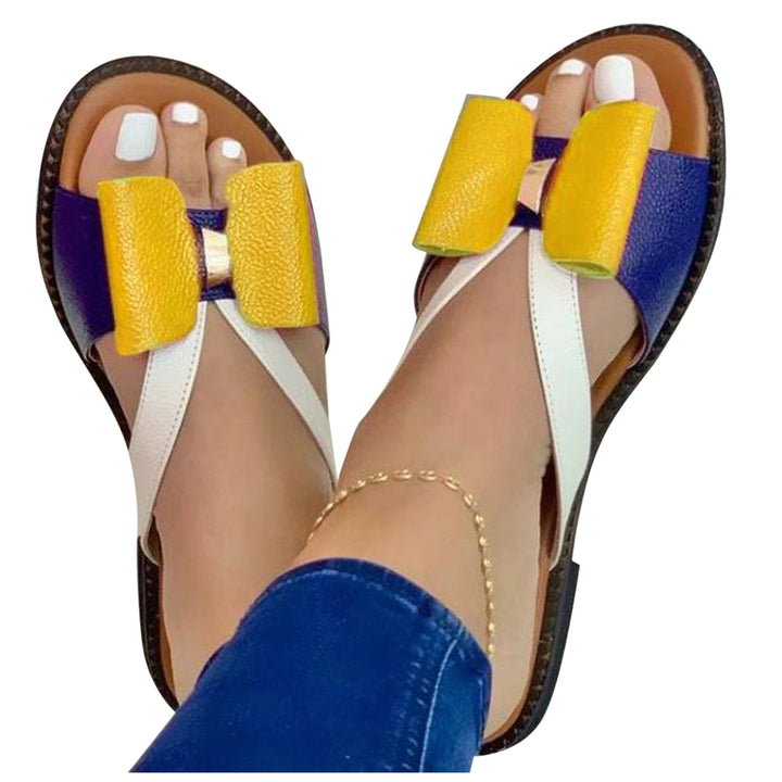 FlySlide | Cozy Butterfly Design Slippers-Yellow-4.5-State of Style
