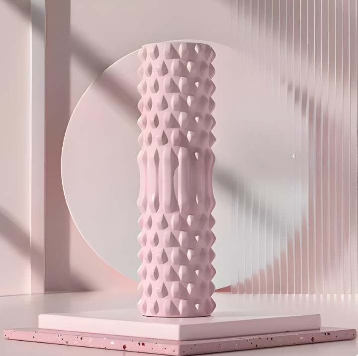 Foam Massage Roller - MuscleRelief-Pink-State of Style