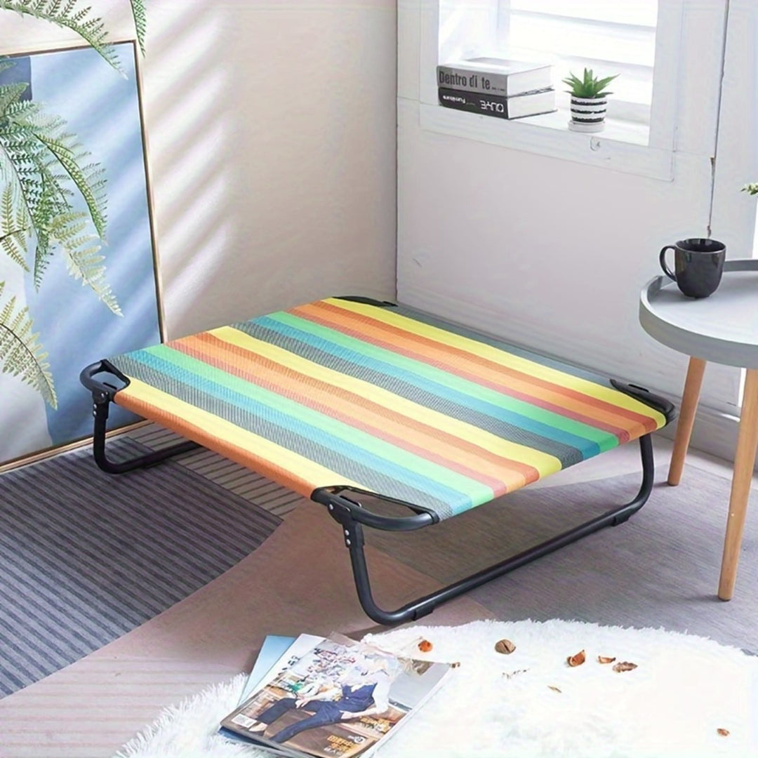 Foldable Dog Stretcher - TravelBuddy-Rainbow-S-State of Style