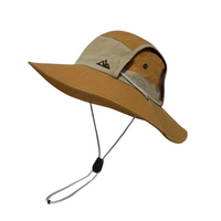 Foldable outdoor sun hat with UV protection – SunGuard Explorer-Camel-State of Style