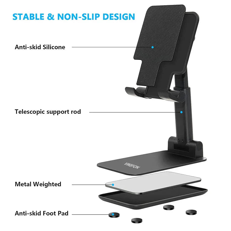 Foldable Phone and Tablet Holder - FlexStand-Green-State of Style