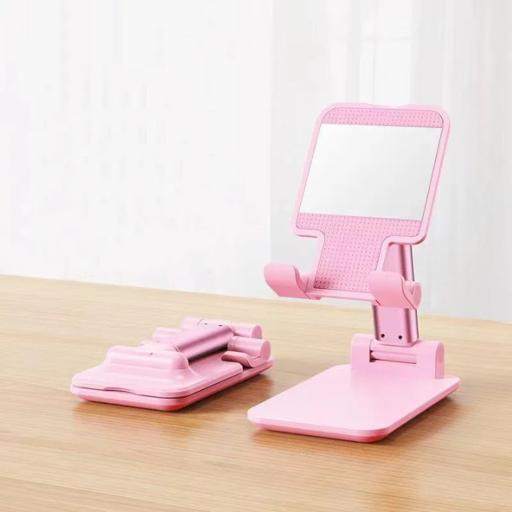Foldable Phone and Tablet Holder - FlexStand-Pink-State of Style