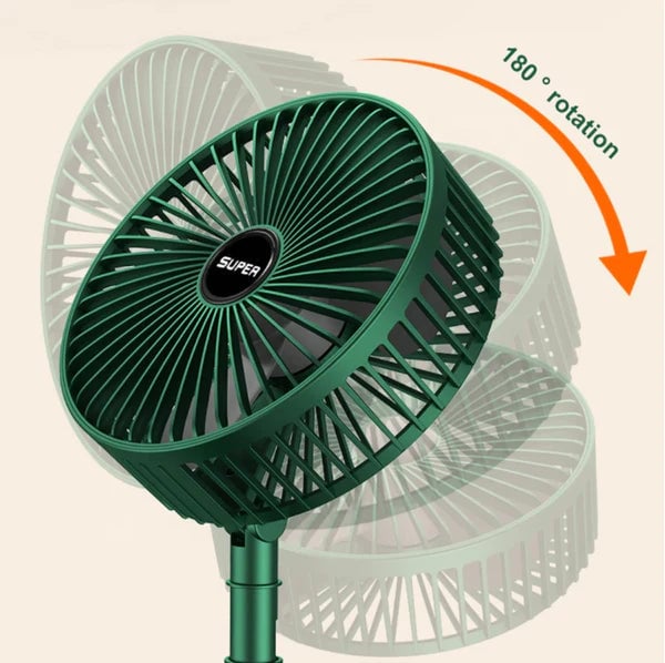 Foldable Portable Fan - CoolWave-Green-State of Style