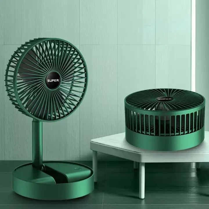 Foldable Portable Fan - CoolWave-Green-State of Style