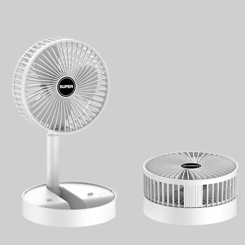 Foldable Portable Fan - CoolWave-White-State of Style