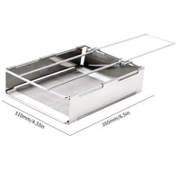 Foldable Stainless Steel Wood Stove - TrailFlame-Medium-State of Style