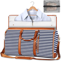 Foldable Storage Bag for Clothing - Arno-Blue stripe-State of Style