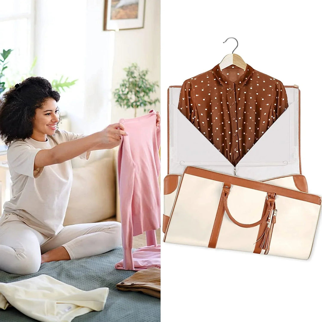 Foldable Storage Bag for Clothing - Arno-Blue stripe-State of Style