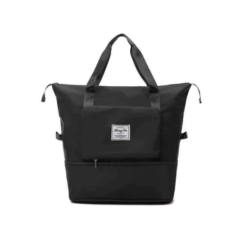 Foldable Travel Bag - FlexiCarry-Black-State of Style