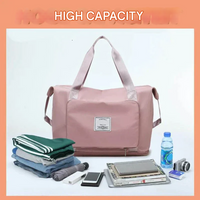 Foldable Travel Bag - FlexiCarry-Black-State of Style