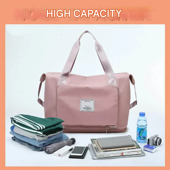 Foldable Travel Bag - FlexiCarry-Black-State of Style