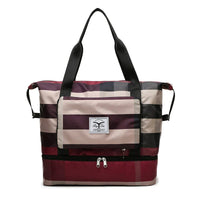Foldable Travel Bag - FlexiCarry-Burgundy-State of Style
