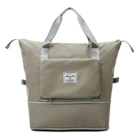 Foldable Travel Bag - FlexiCarry-Grey-State of Style