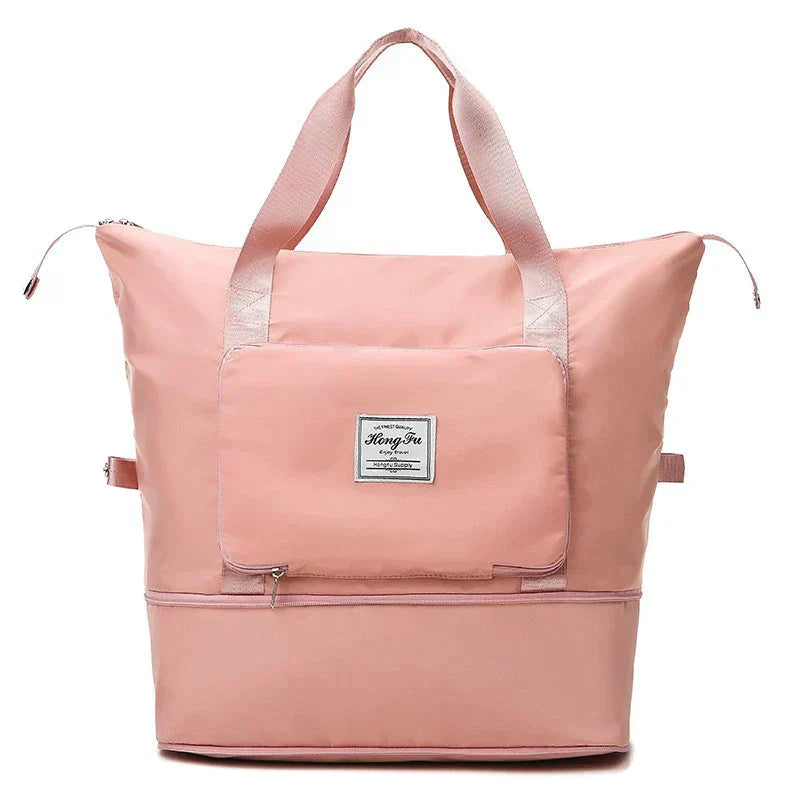 Foldable Travel Bag - FlexiCarry-Light pink-State of Style