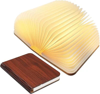 Folding Book Lamp with Warm LED Lighting - StoryGlow-State of Style