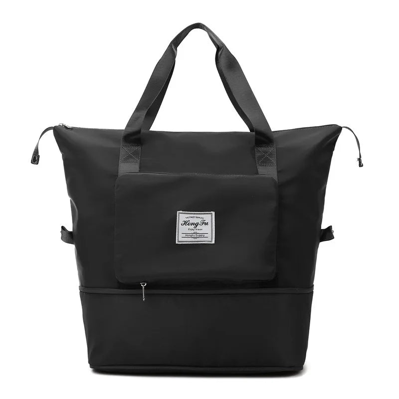 Folding Suitcase - FlexCarry-Black-State of Style