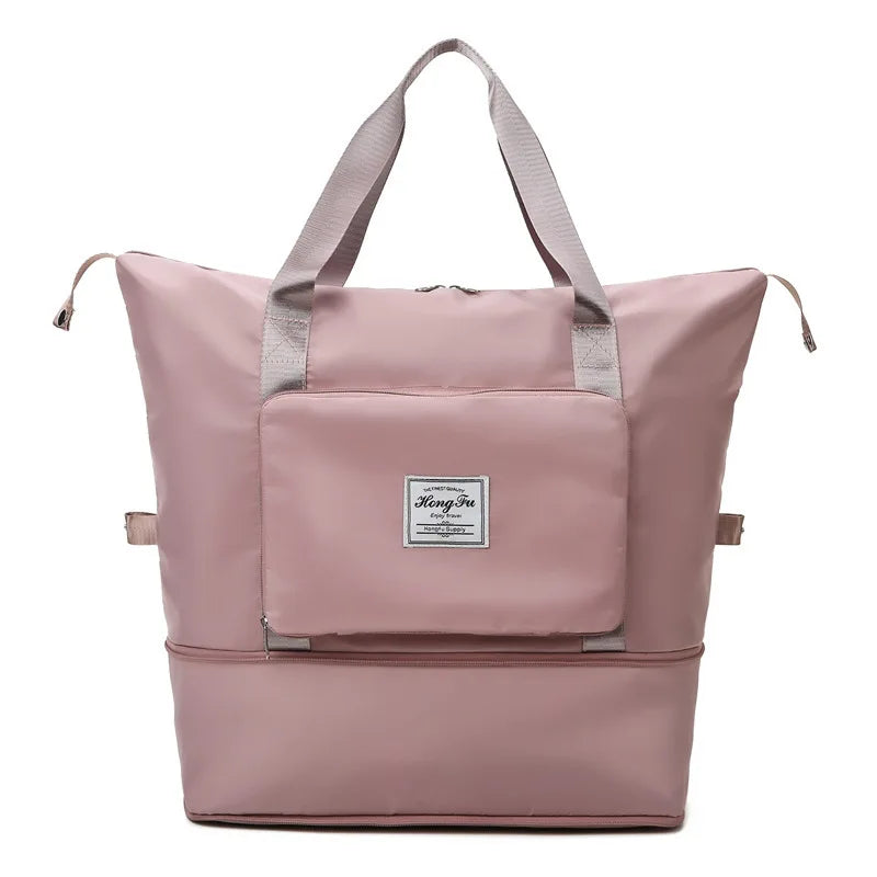 Folding Suitcase - FlexCarry-Pink-State of Style