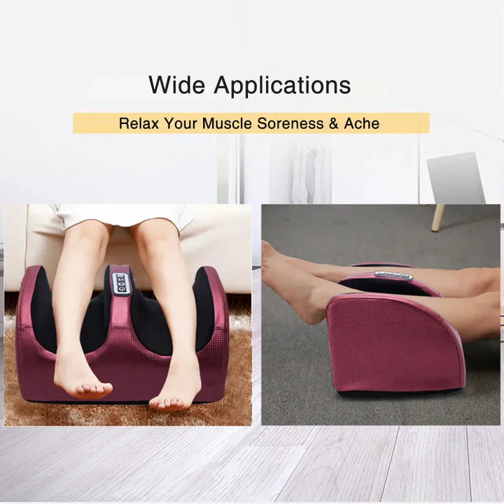 Foot massager with Shiatsu massage and heat function - SootheStep-Black-State of Style