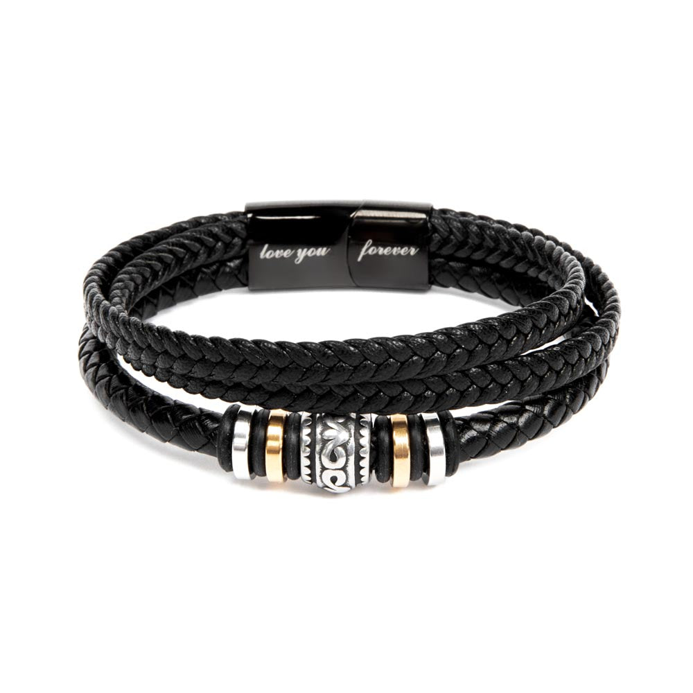 FOR MY HUSBAND - I LOVE YOU; FOREVER - BRACELET-Standard-State of Style