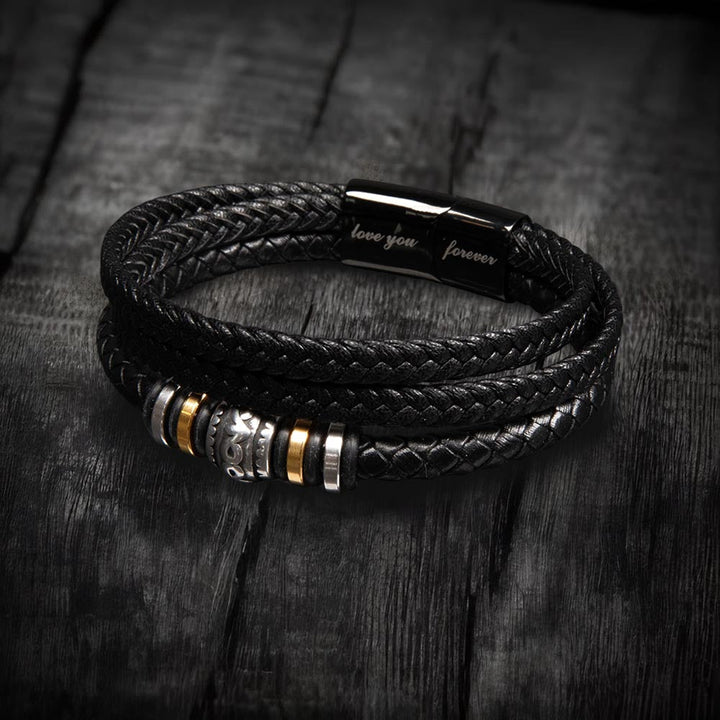 FOR MY HUSBAND - I LOVE YOU; FOREVER - BRACELET-Standard-State of Style