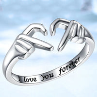 Forever Love Heart Ring | Romantic Jewellery for Women-Silver-State of Style