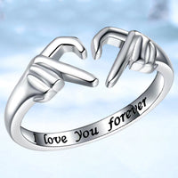 Forever Love Heart Ring | Romantic Jewellery for Women-Silver-State of Style