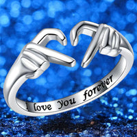 Forever Love Heart Ring | Romantic Jewellery for Women-Silver-State of Style