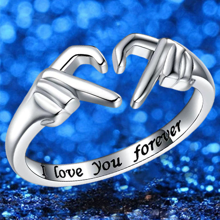 Forever Love Heart Ring | Romantic Jewellery for Women-Silver-State of Style