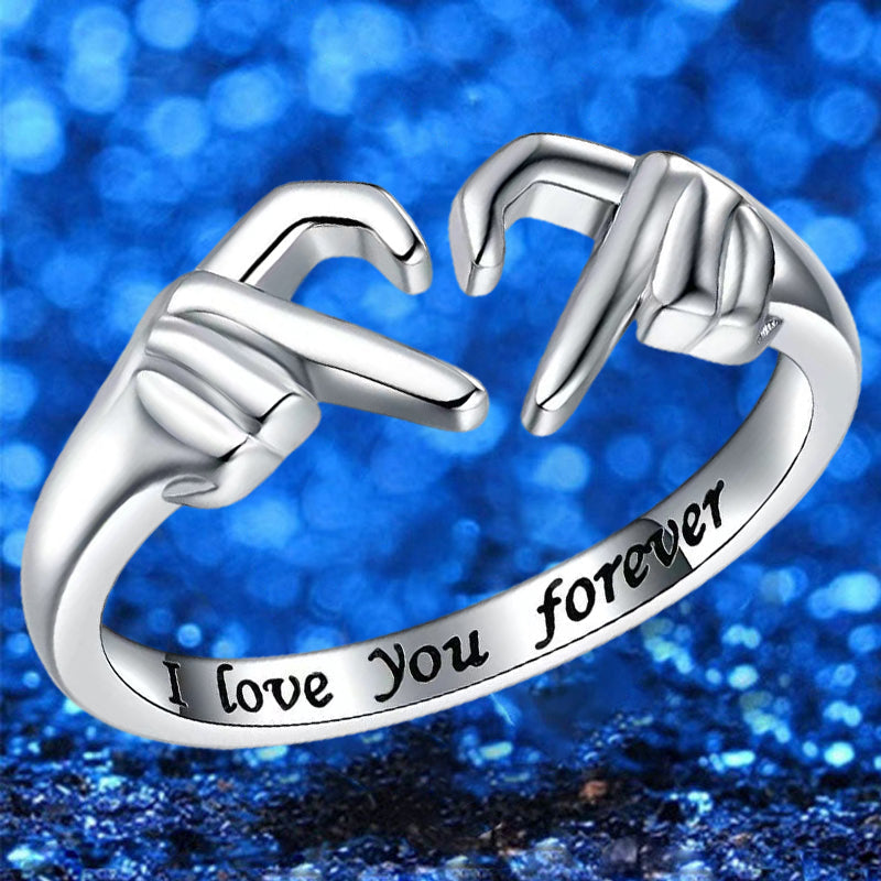 Forever Love Heart Ring | Romantic Jewellery for Women-Silver-State of Style