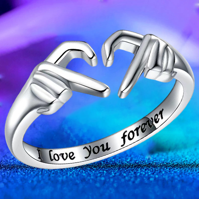 Forever Love Heart Ring | Romantic Jewellery for Women-Silver-State of Style