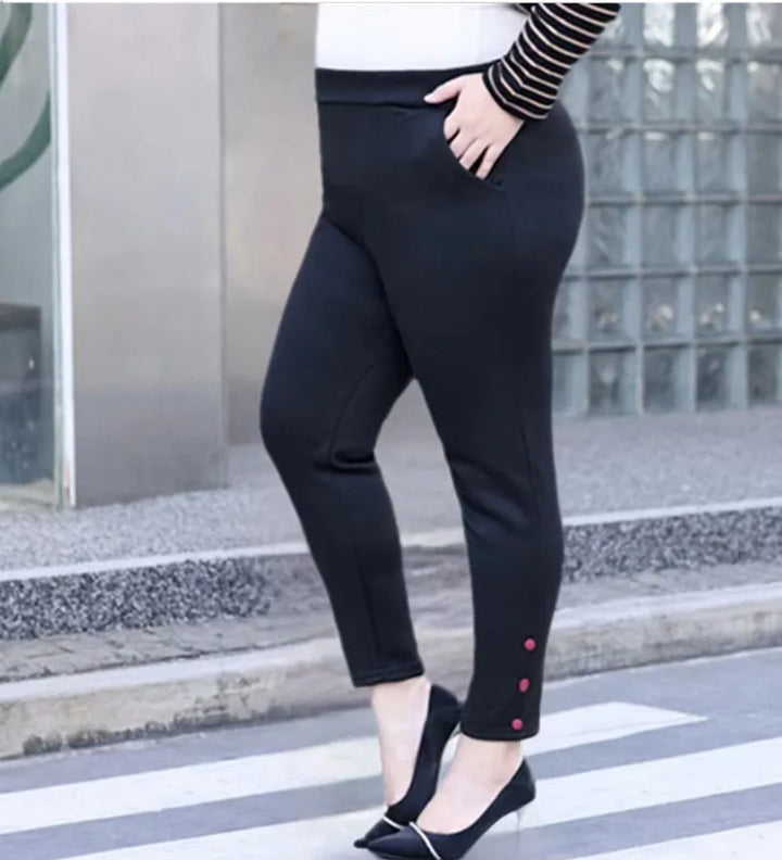 Formal Plus Size Office Trousers – Professional & Comfortable Fit-Red-Summer-3XL-State of Style