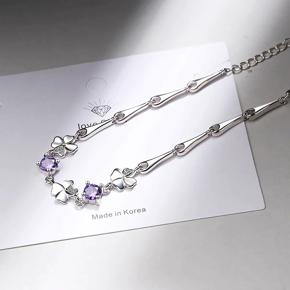 Four-Leaf Clover Good Luck Bracelet-State of Style