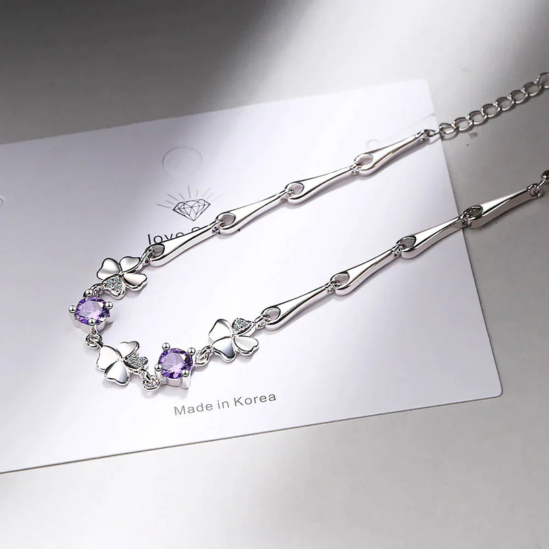 Four-Leaf Clover Good Luck Bracelet-State of Style