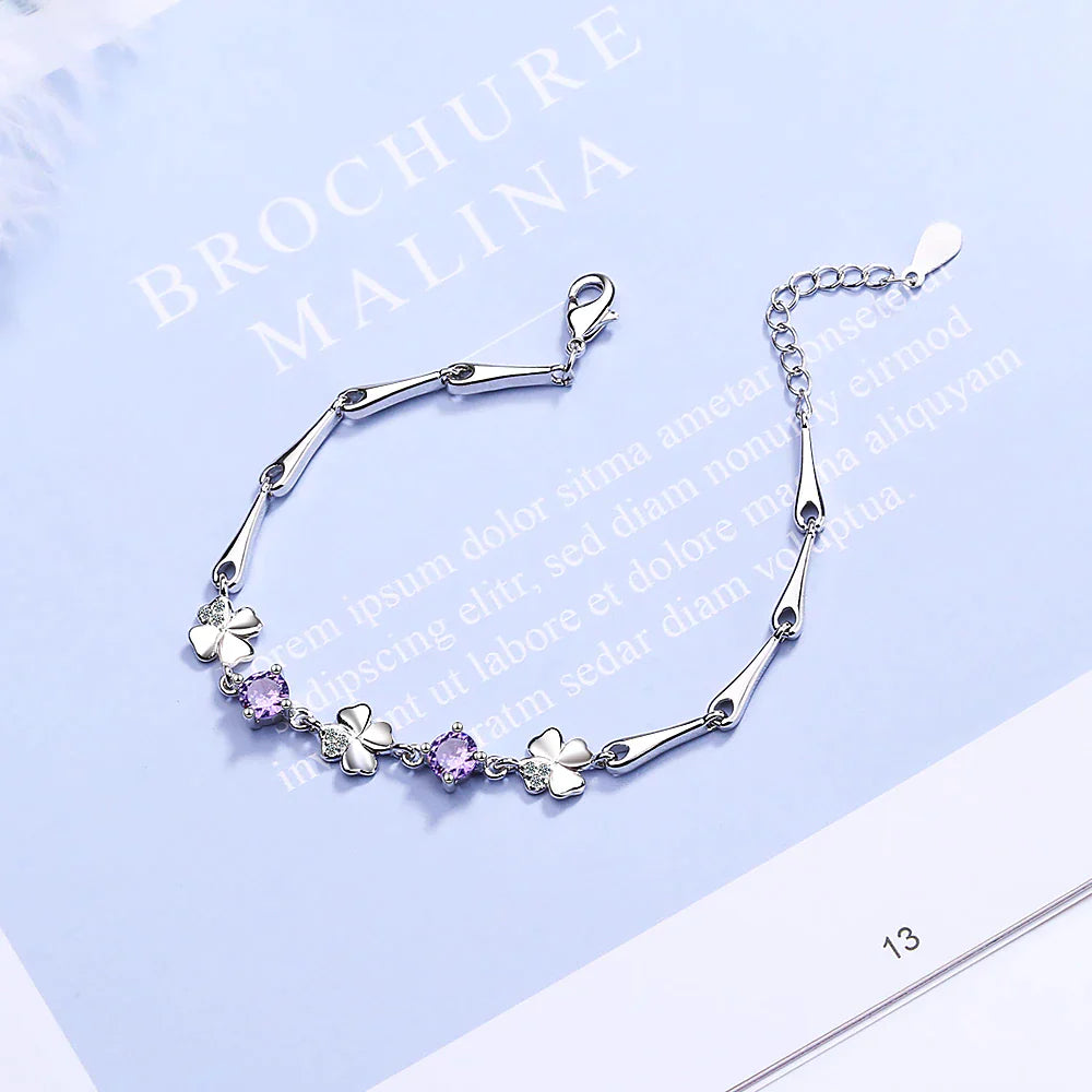 Four-Leaf Clover Good Luck Bracelet-State of Style