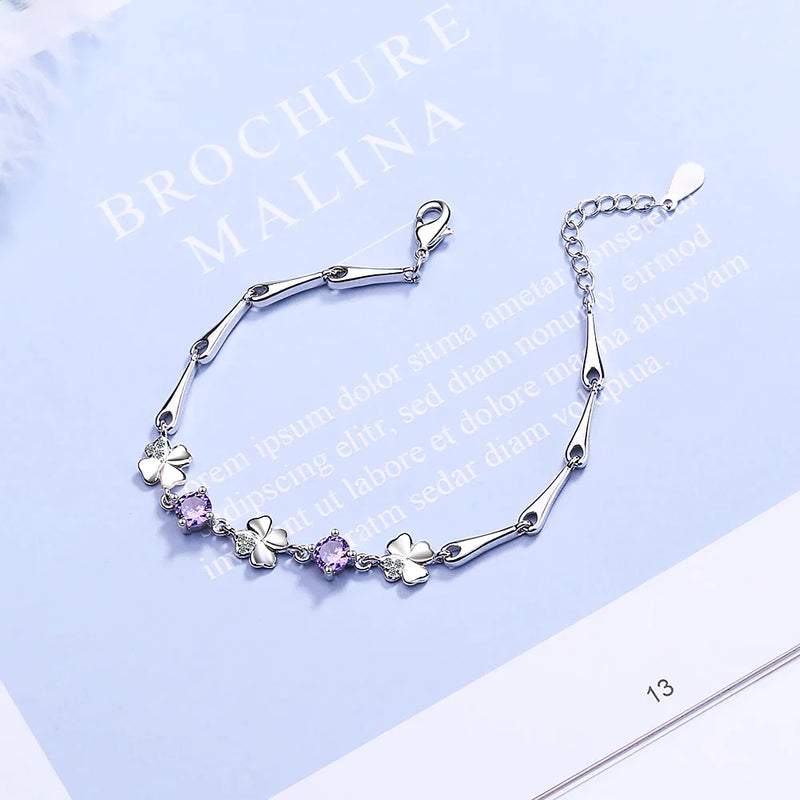 Four-Leaf Clover Good Luck Bracelet-State of Style