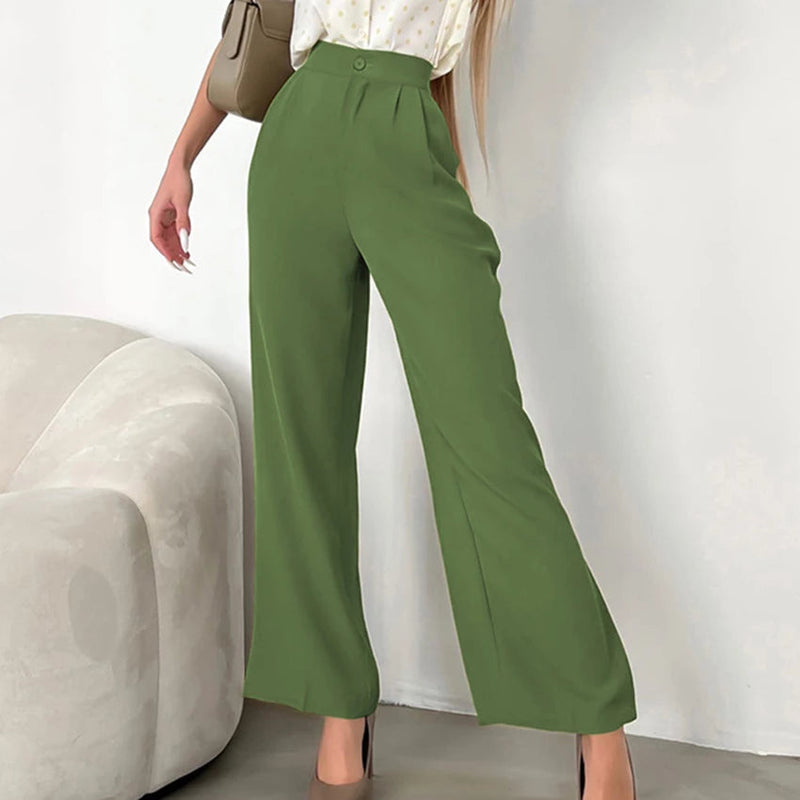 FransiensPants | Stylish & Comfortable Women's Pants-Green-S-State of Style